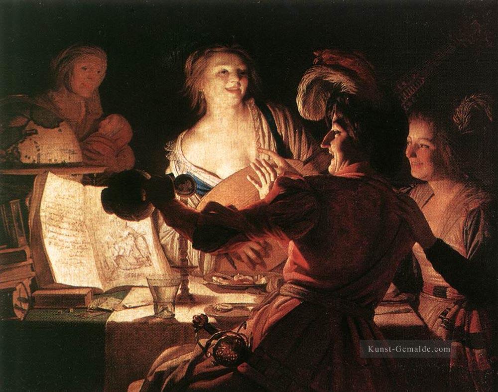 Der verschwenderische Sohn 1623 Nachtkerzenlicht Gerard van Honthorst Ölgemälde